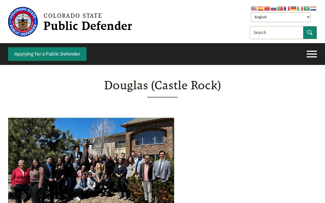 Lincoln County criminal court records Douglas public defender office