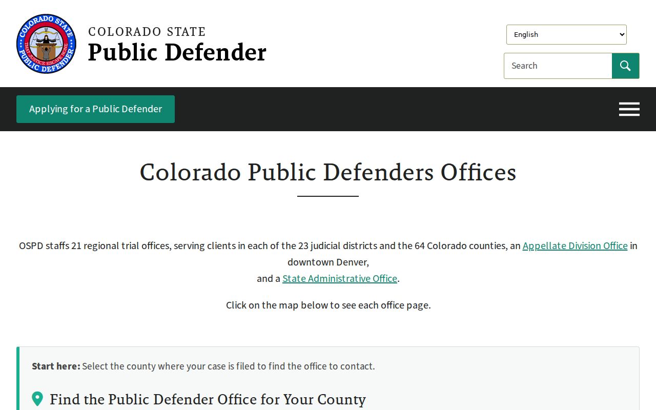 Lincoln County criminal court records public defender office locator