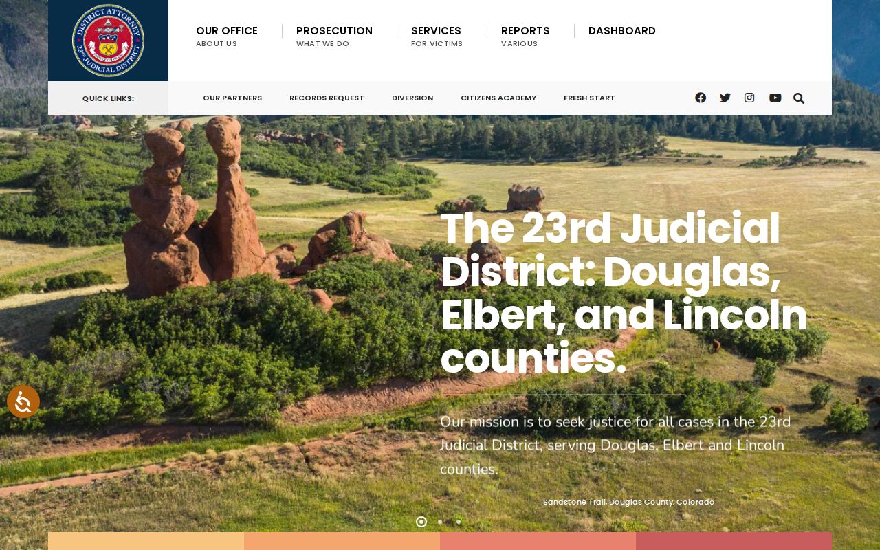 Lincoln County criminal court records 23rd Judicial District Attorney homepage