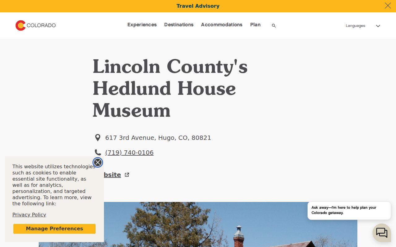 Lincoln County District Court Hugo local history reference